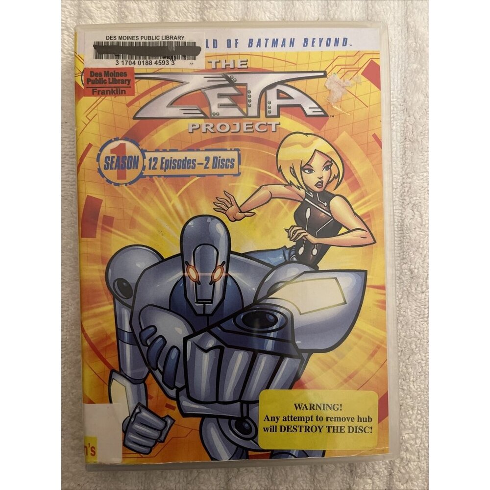 The Zeta Project: The Complete First Season (DVD) - Ex-Library Copy